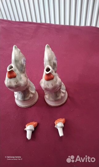 Фигурки петушков