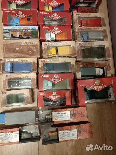Коллекция грузовиков, модели 1:43