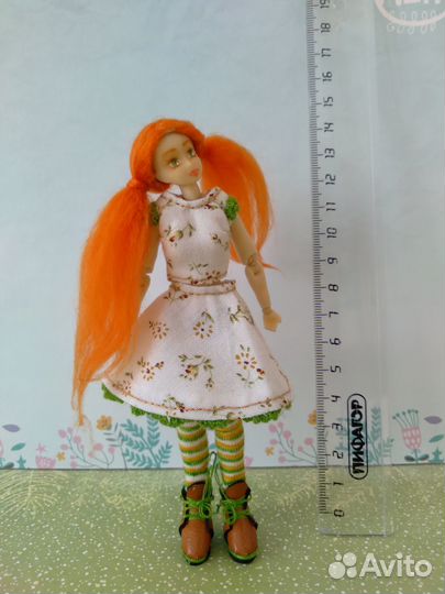 Ооак кукла Figma 1:12 Лисса с комплектом одежды
