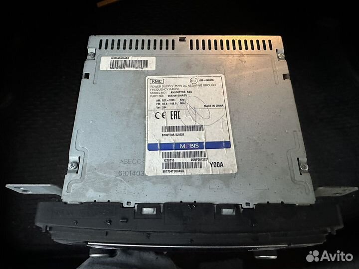 Магнитола на kia rio 3