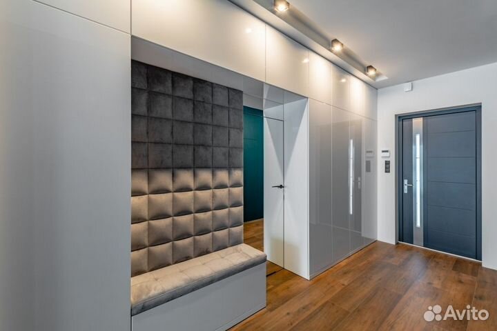 Мягкие стеновые панели в прихожую