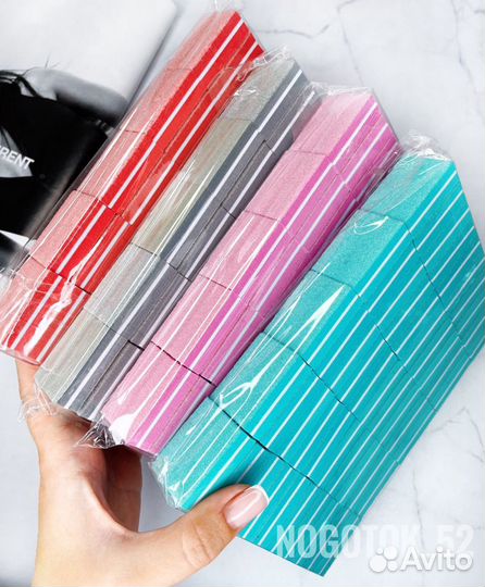 Мини бафы для маникюра,ногтей,разного цвета