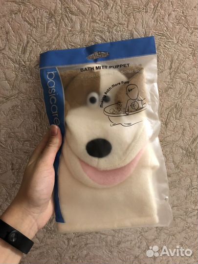 Рукавица банная новая в упаковке
