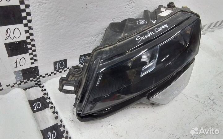 Фара левая Skoda Karoq