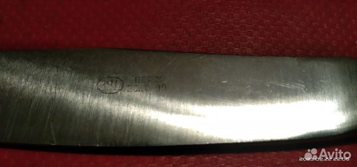 Столовые ножи зiш; Ножи мнц СССР мельхиор