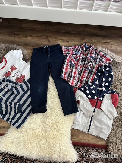 Рубашки и кофта Adidas пакетом 44-46 р