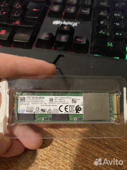 Ssd m2 nvme 512gb intel