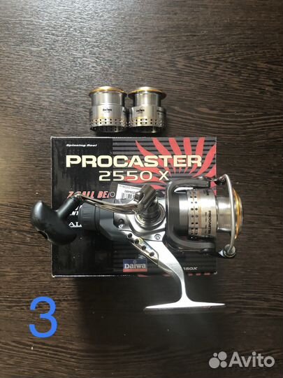 Катушка рыболовная Daiwa, Shimano
