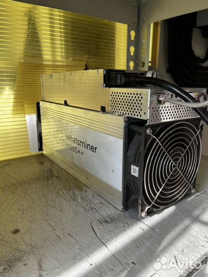 Whatsminer m30s 106th, выдает 110th