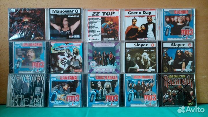 Зарубежная музыка в формате мп3 (MP3) на CD