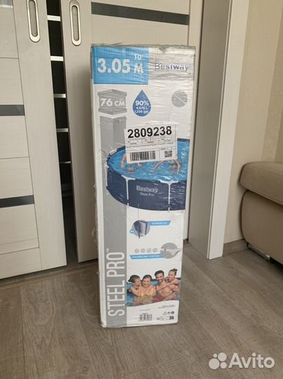Каркасный бассейн новый bestway 305*76