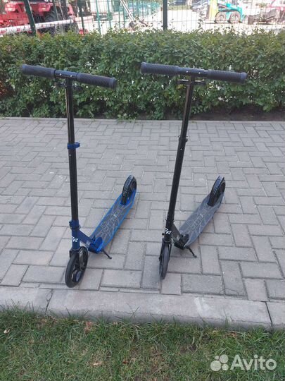 Самокат взрослый с большими колесами