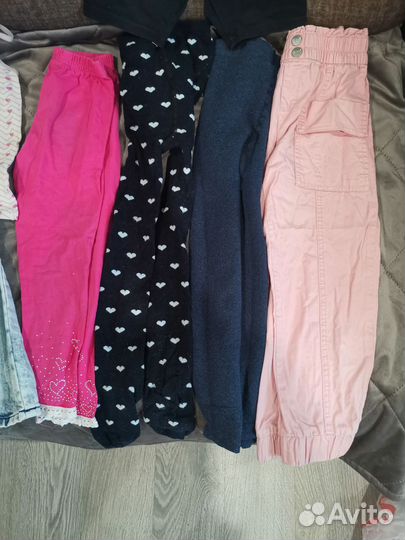 Вещи на девочку рост 110 116 пакетом
