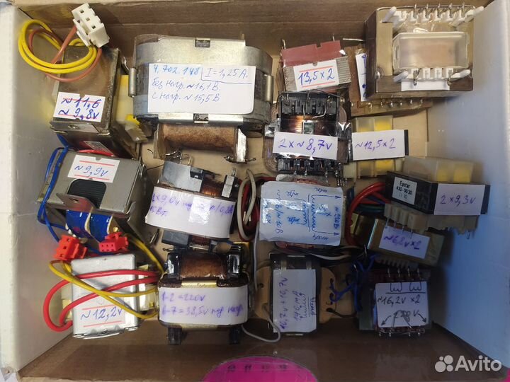 Трансформаторы сетевые 220v двухполярные (3)