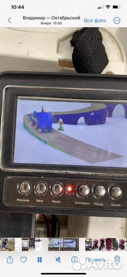 Монитор для детского электромобиля