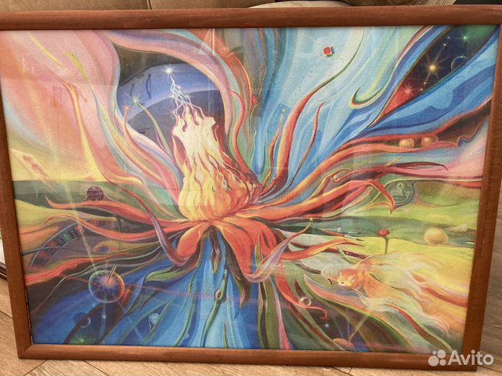 Картина абстракция