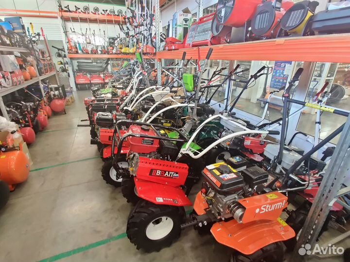 Мотоблоки в наличии, собранные и в коробках