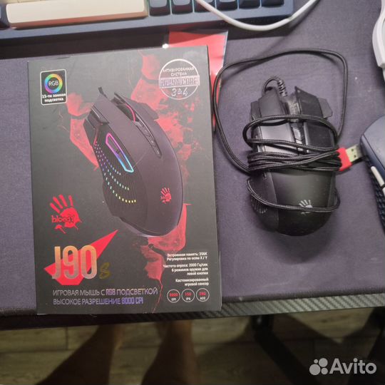 Игровая мышь bloody j90s
