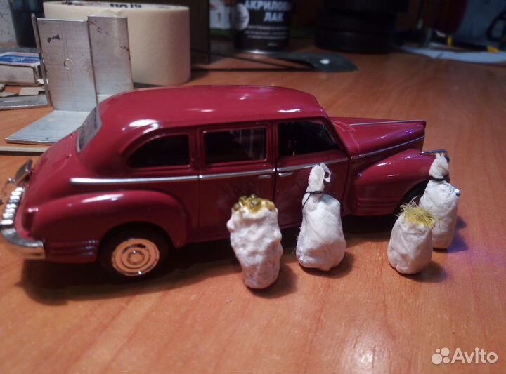 Модели 1:43,1:35 мешки в масштабе 1:43, 1:35