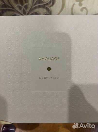 Бокс от парфюма Amouage и пробник оригинал