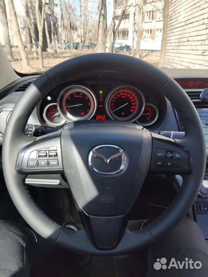 Руль Mazda 6 GH рестайлинг перетянутый на обмен