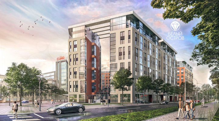 4-к. квартира, 118,6 м², 5/12 эт.