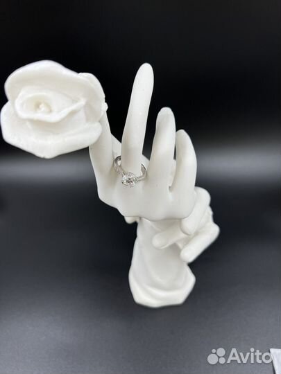 Кольцо No name с бриллиантом 2.01 ct F/VVS2