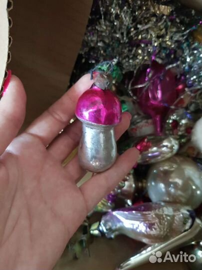Елочные игрушки СССР