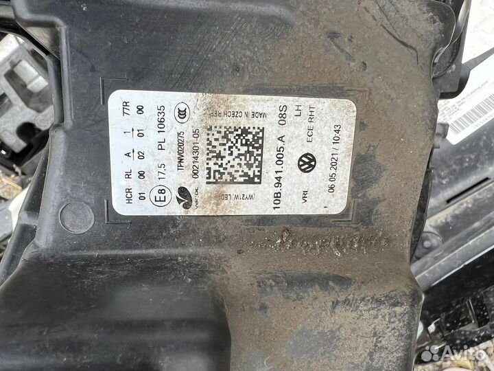 Vw id3 фара левая