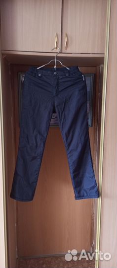 Штаны спортивные утеплённые примерно на 46