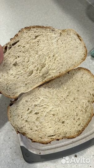 Хлеб на закваске бездрожжевой