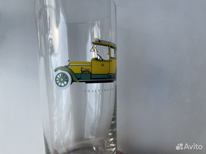 Стаканы с машинками Богемия