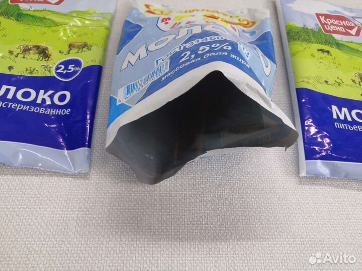 Пакеты от молока