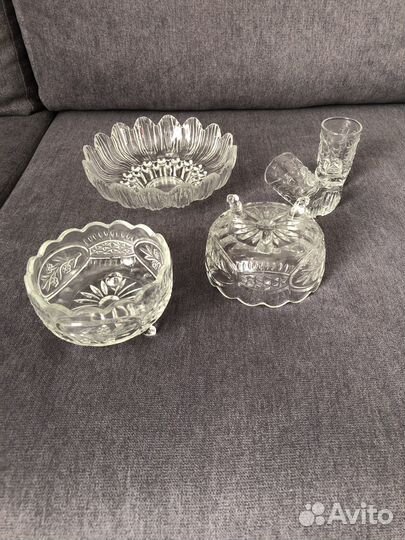 Стекло и хрусталь СССР винтаж
