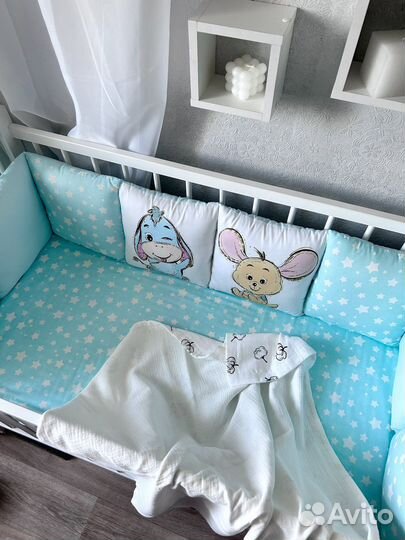 Бортики в кроватку