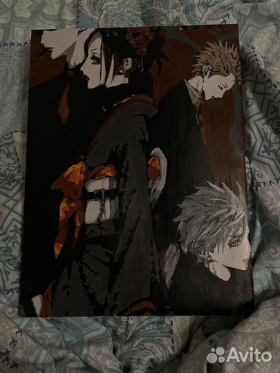 Картины по номерам раскрашенная