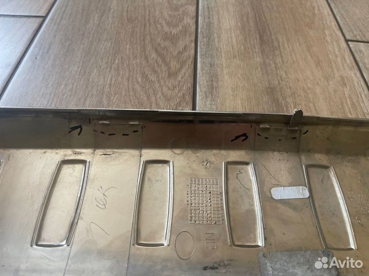 Накладка заднего бампера задняя Mercedes W166 X166