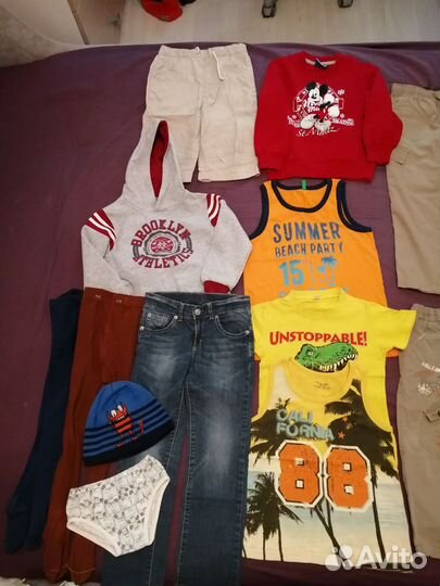 Пакет одежды для мальчика 104 - 122