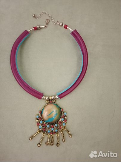 Колье, новое, в стиле этно