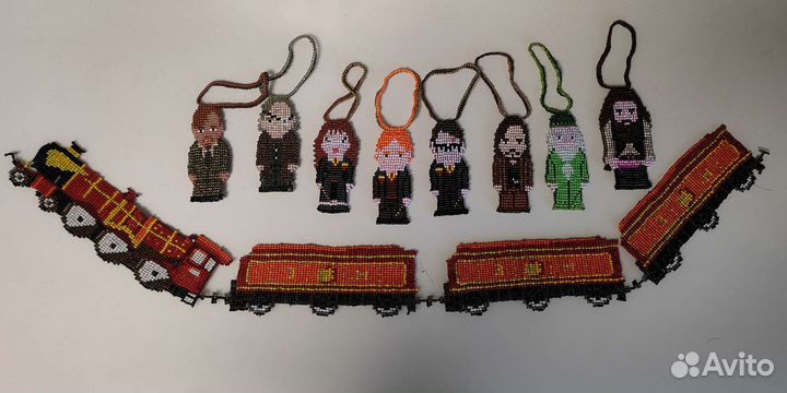 Елочные игрушки из бисера по Гарри Поттеру