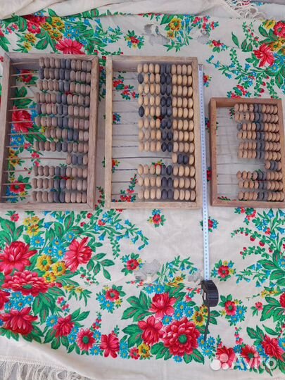 Счеты деревянные бухгалтерские СССР