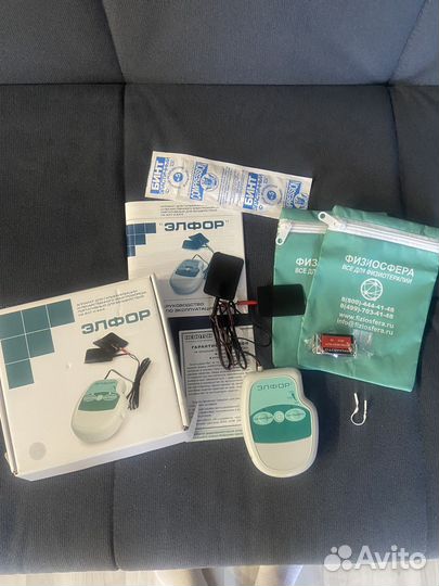 Аппарат для электрофореза элфор