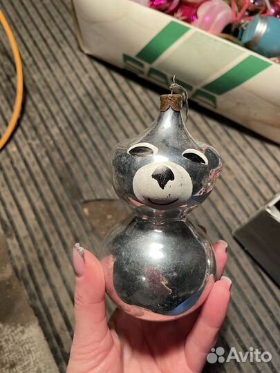 Елочные игрушки СССР советские