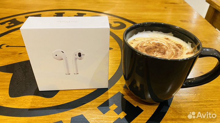 Airpods 2 оригинал. Новый