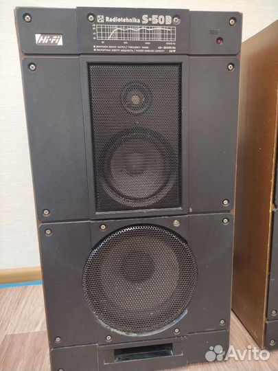 Колонки radiotehnika s50b