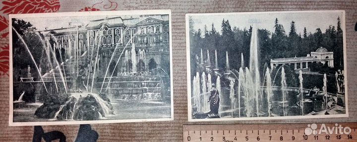 Фотооткрытки старый Петергоф (1920-е)