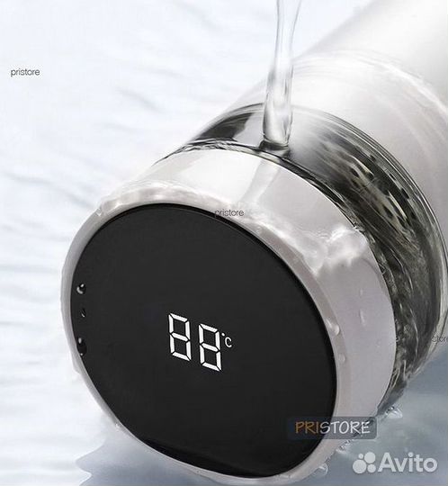 Термос-заварник с термометром Xiaomi Quange 400 мл