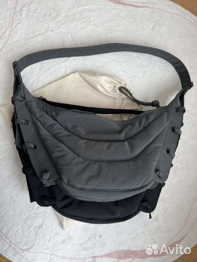 Сумка Lemaire Soft Game canvas crossbody