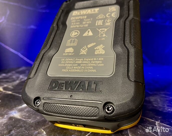 Аккумулятор DeWalt PowerStack 18В dcbp034/dcbp518