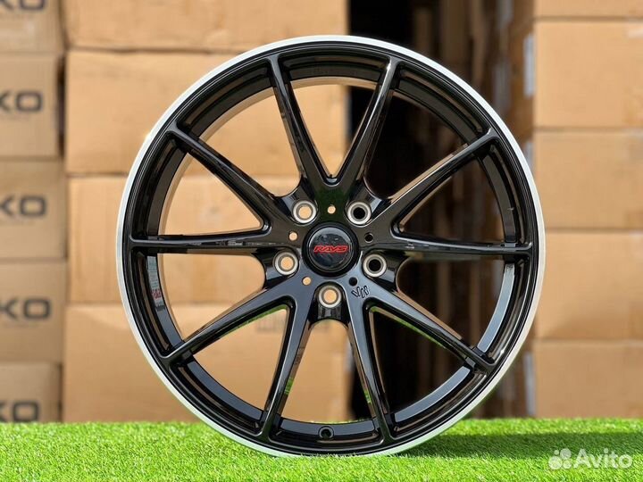 Разноширокие диски Rays G25 r18 5x114.3